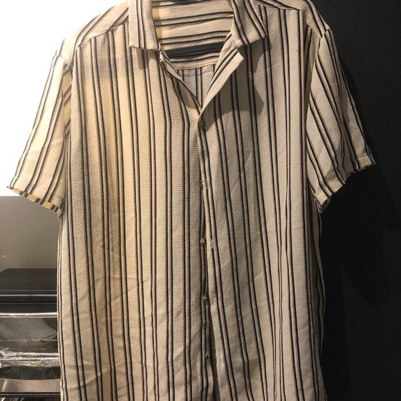 Striped Vintage Polo T-Shirt (Medium) - Picture 2 of 3